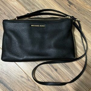 Michael Kors Black Crossbody Double-Pouch
